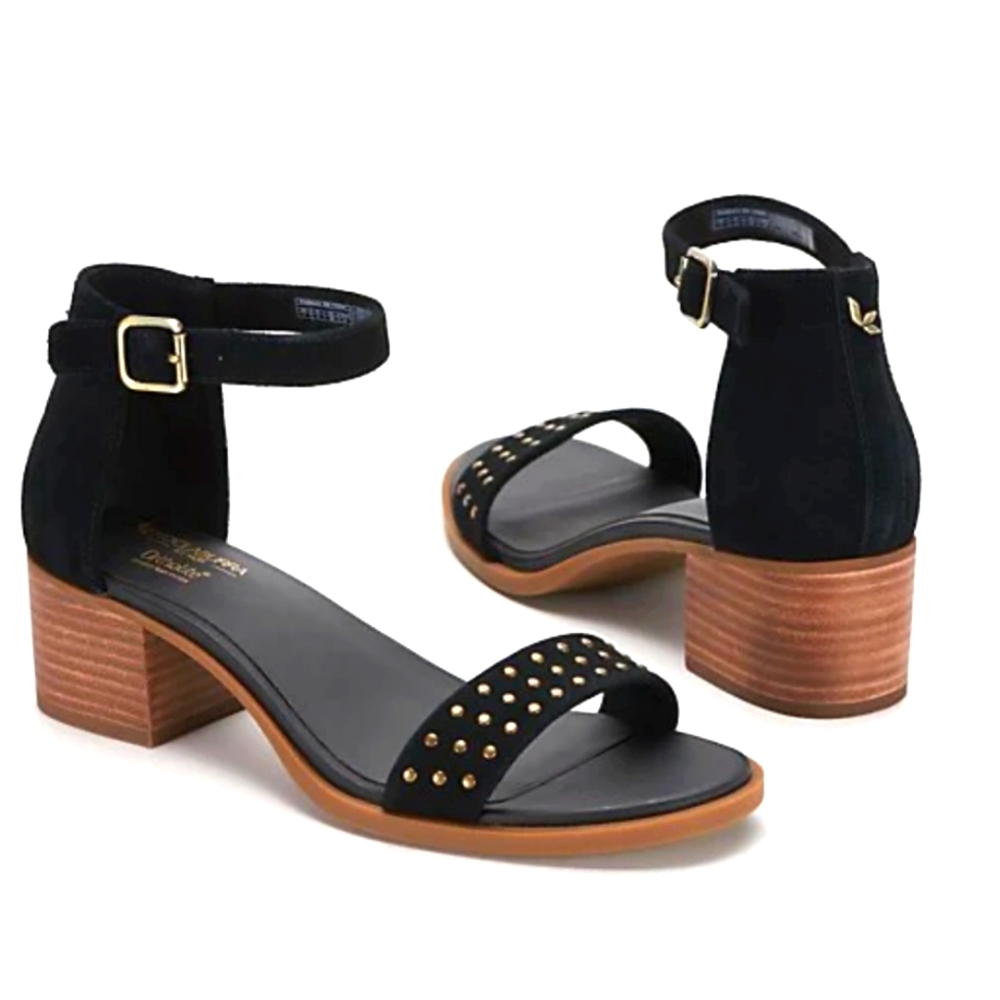 Koolaburra by UGG Studded Leather Sandals, Bellen, Size 6